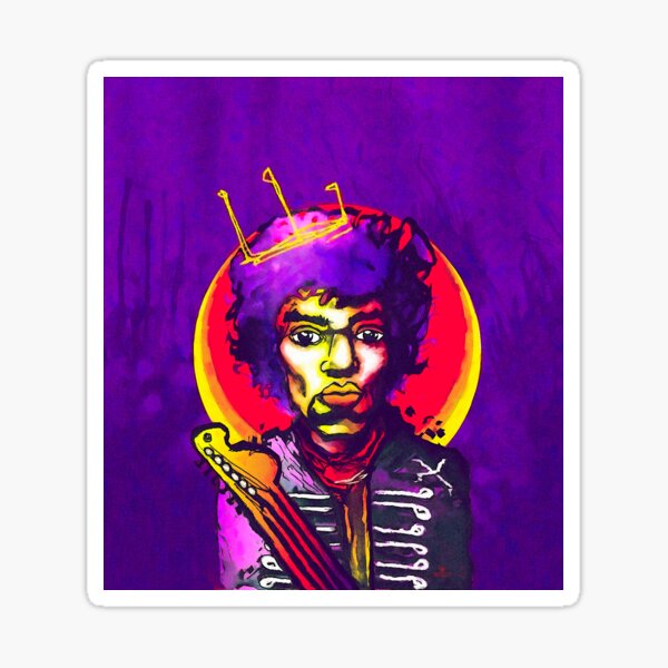 KING JIMI Sticker