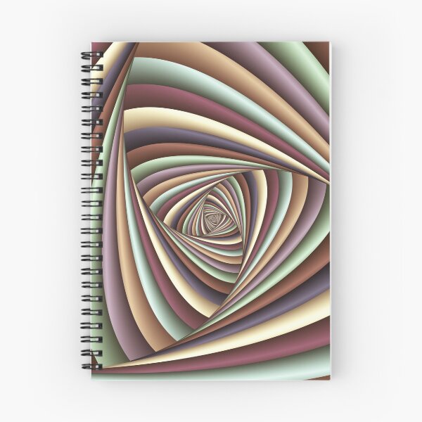 Item preview, Earth Tones Fractal Spiral  designed and sold by Kitty Bitty.