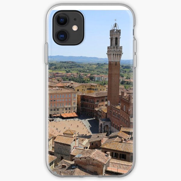 Siena, Historic City Centre. iPhone Soft Case