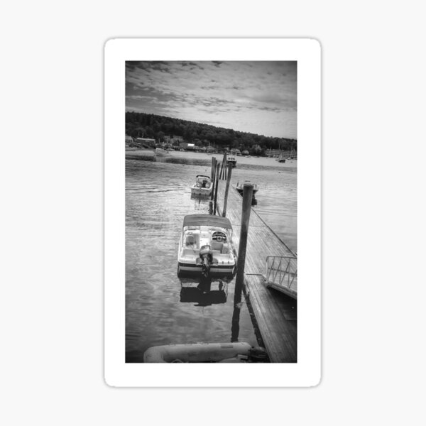 Boothbay Harbor Dock Sticker