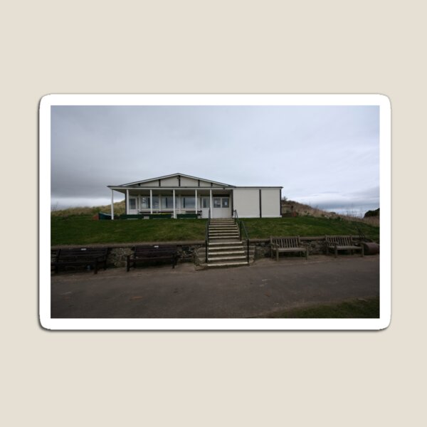 Bamburgh Cricket Pavillion Magnet