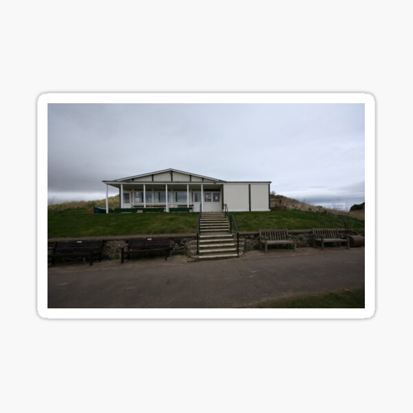 Bamburgh Cricket Pavillion Sticker
