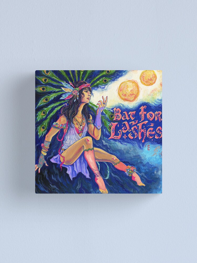 "Bat For Lashes Two Suns" Canvas Print by kristentwright Redbubble