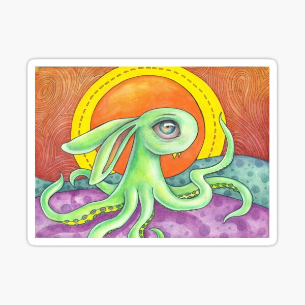 Item preview, Tentacle Bunny designed and sold by snailmakesart.