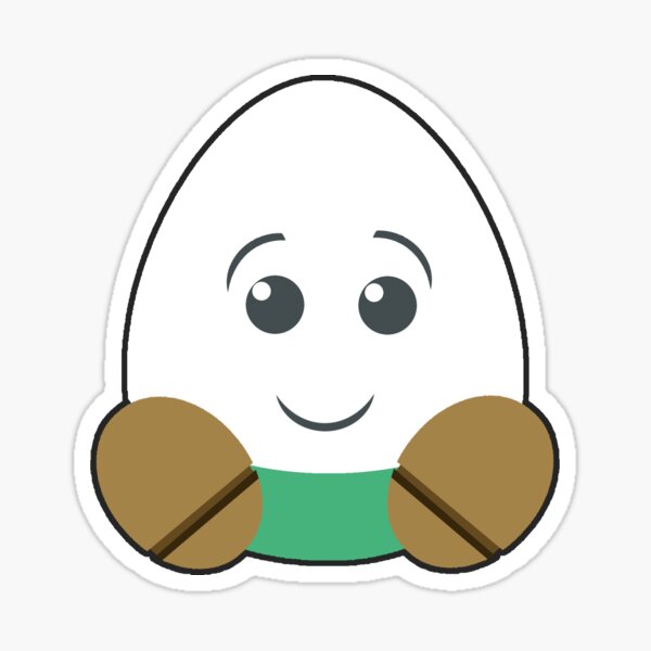 Humpty Dumpty Sticker