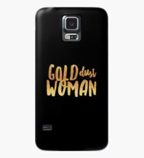 Goldstaub Frau Hülle & Klebefolie für Samsung Galaxy