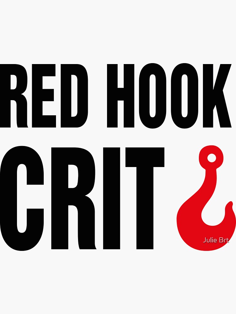 "Red Hook Crit" Sticker for Sale by jbrt Redbubble