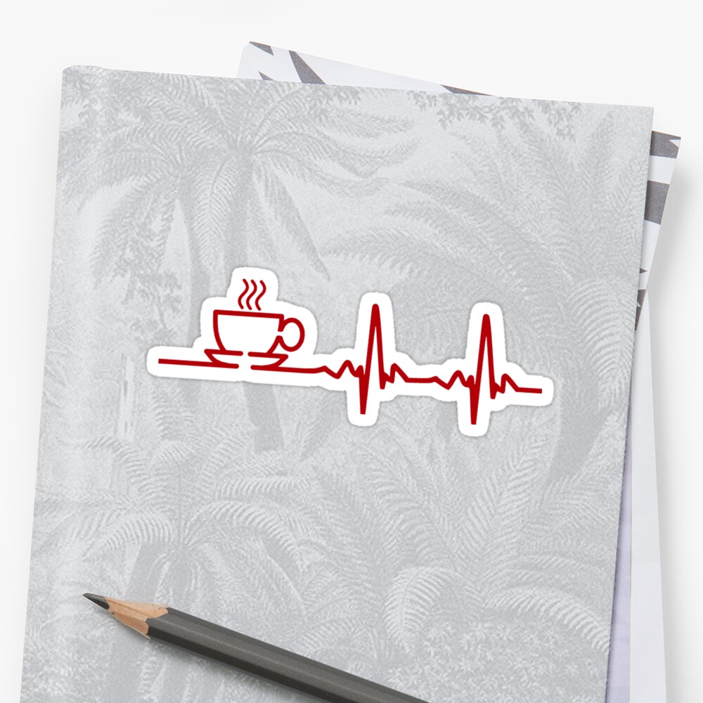 coffee ekg shirt