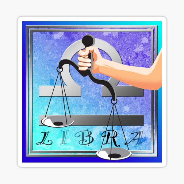 Libra Sticker