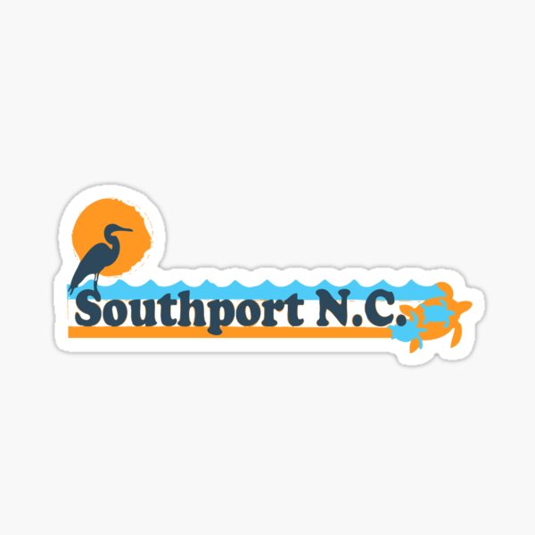 Item preview, Southport - North Carolina.  designed and sold by America Roadside..