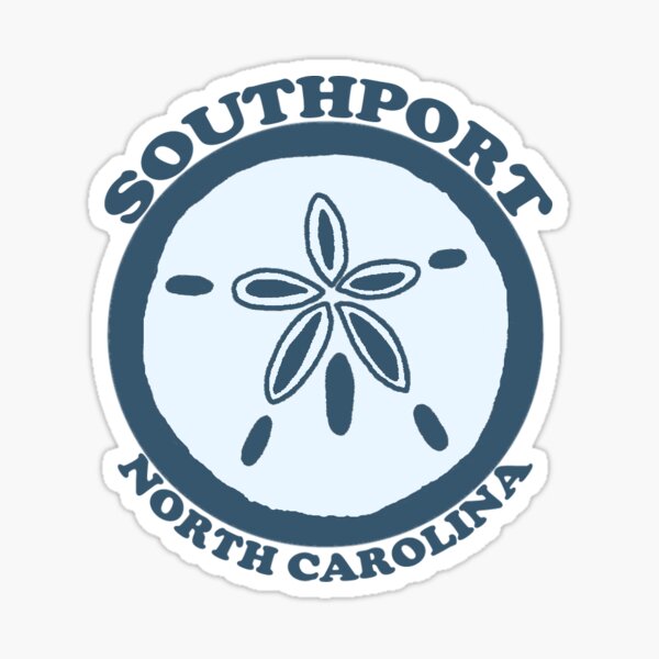 Vista previa del artículo con la obra «Southport - Carolina del Norte.», diseñado y vendido por America Roadside..