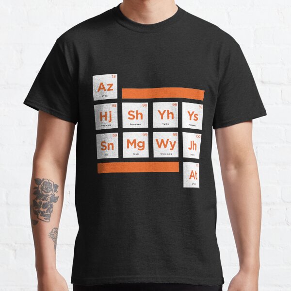 ATEEZ - Tableau périodique T-shirt classique