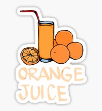 Orange juice Sticker