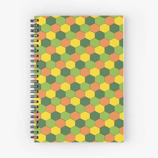 Artikelvorschau, Citrus Hexagonal Muster entworfen und verkauft von holidayjohn.