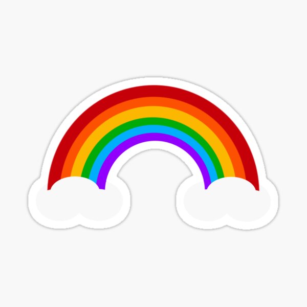 mable's rainbow Sticker