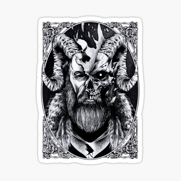 The God Odin Sticker