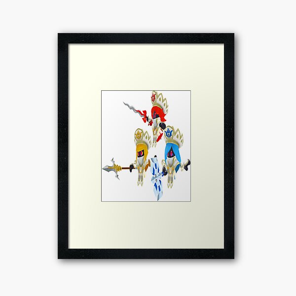 The Three Mage-Sisters (EX) Framed Art Print