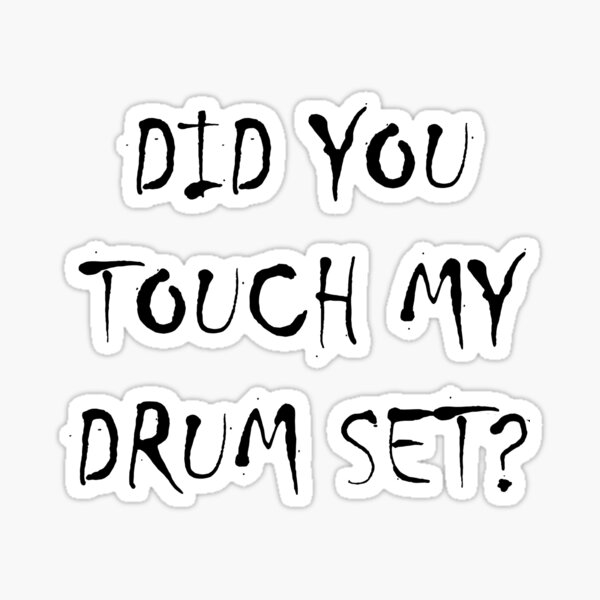 Item preview, Drum Set Black designed and sold by NostalgiCon.
