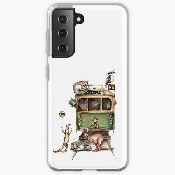 Melbourne tram Samsung Galaxy Soft Case