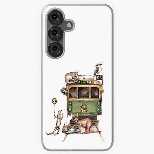 Melbourne tram Samsung Galaxy Soft Case