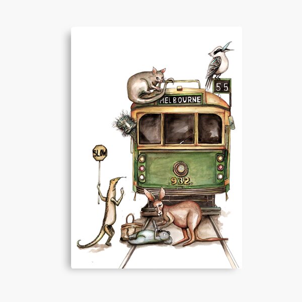 Melbourne tram Canvas Print