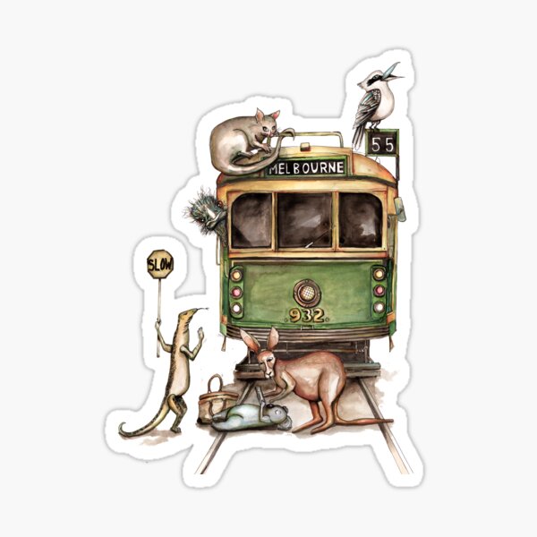 Melbourne tram Sticker