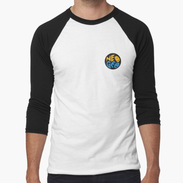 NEOGEO SNK Camiseta ¾ estilo béisbol