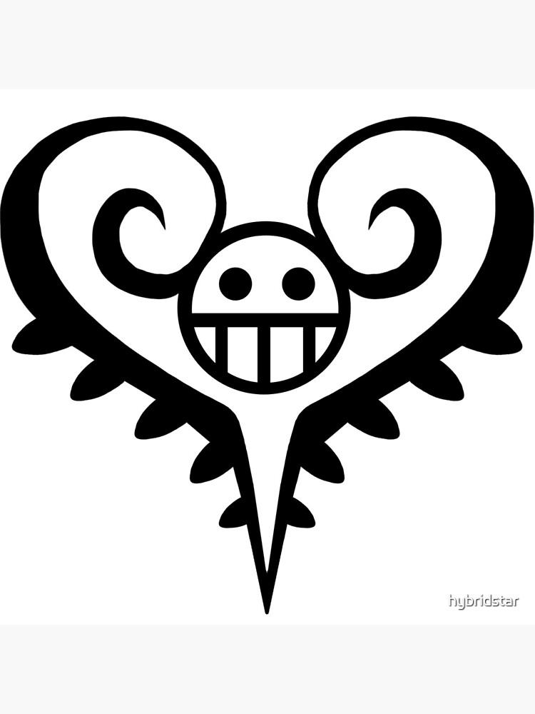 Trafalgar Law Heart Tattoo by hybridstar