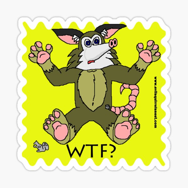 WTF? Sticker