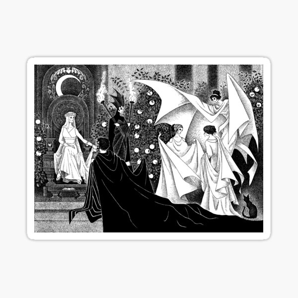 Persephone and Hades Sticker