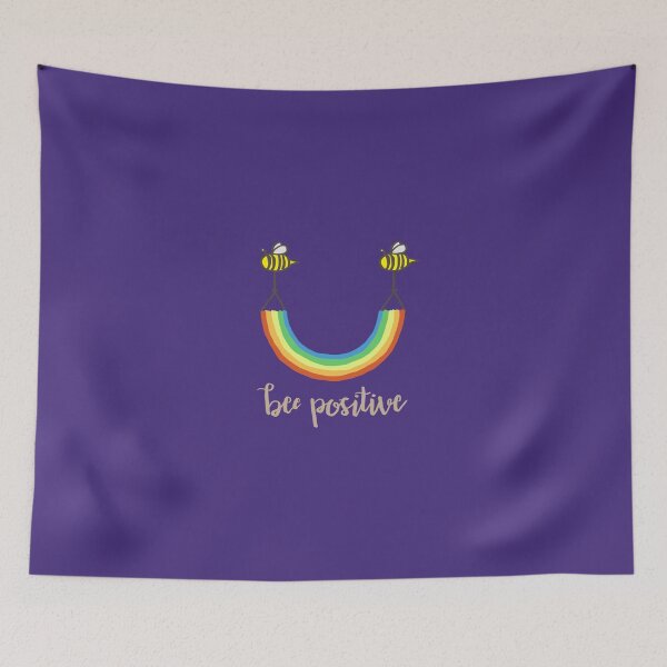 Item preview, Bee Positive designed and sold by WordvineMedia.
