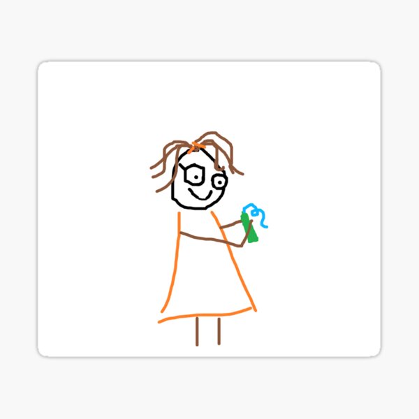 Jenny Quips: Toothpaste! Sticker
