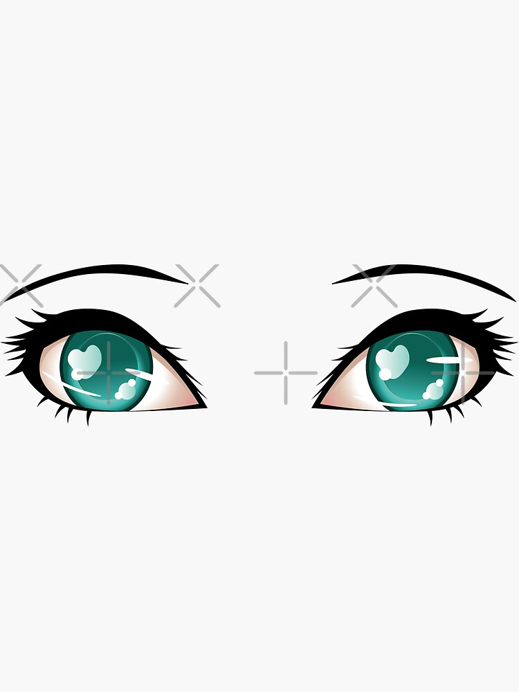 Fantasy eyes Sticker for Sale by AnnArtshock