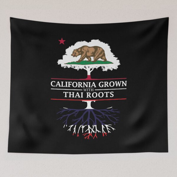Item preview, California Grown with Thai Roots designed and sold by ockshirts.