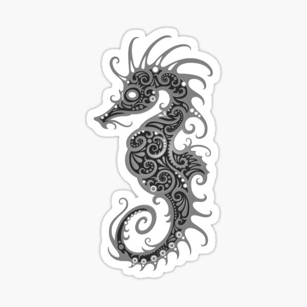 Seahorse tattoo hi-res stock photography and images - Alamy