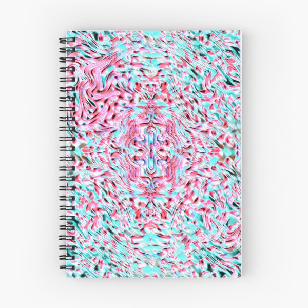 Item preview, Many fragments of curved strokes in sky blue and pink colors designed and sold by ShapesColors.