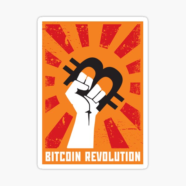 Item preview, Bitcoin revolution designed and sold by SergeScrawl.