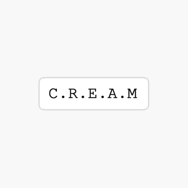 Wu-Tang / Creme Sticker