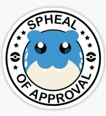 Pegatina Spheal de aprobación