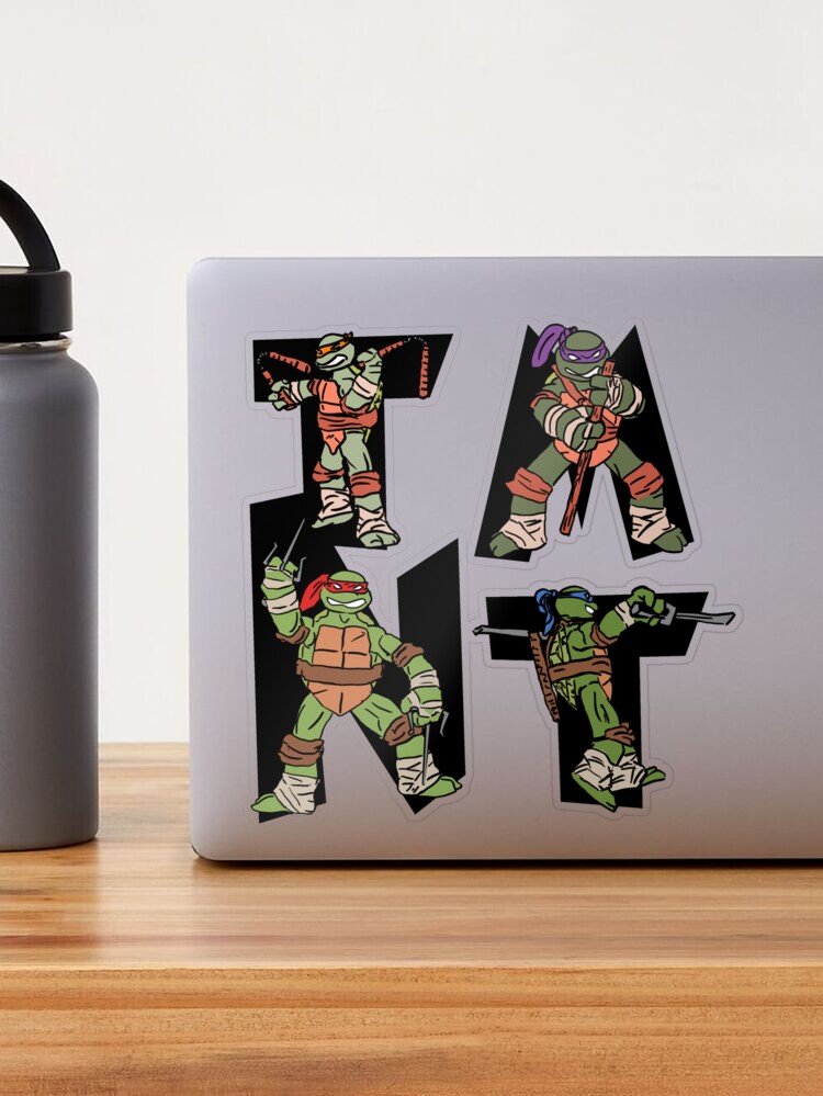 Ninja Turtle Water Bottle Label