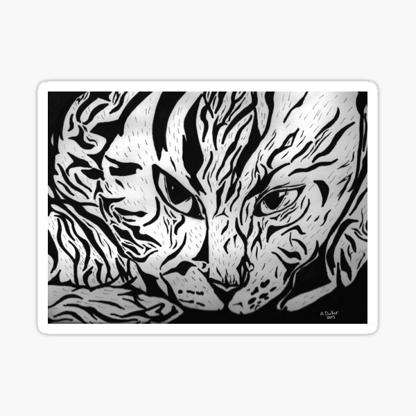 Majestic Art Storm Sticker