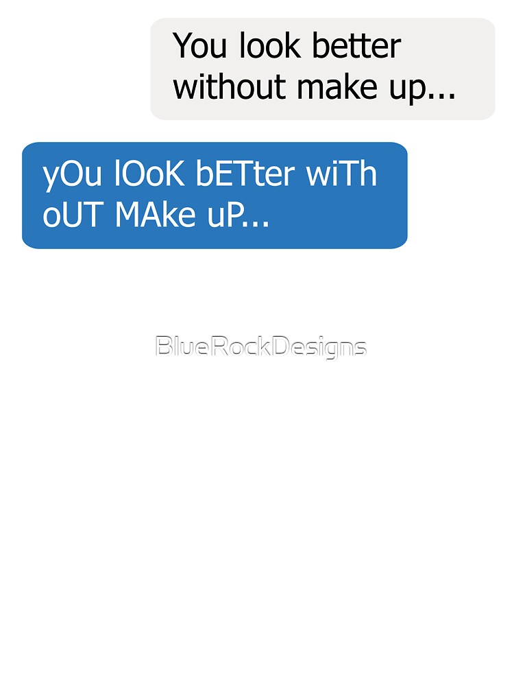 Camiseta para niños «Chat - Te ves mejor sin maquillaje Memes» de BlueRockDesigns | Redbubble Camiseta para niños «Chat - Te ves mejor sin maquillaje Memes» de BlueRockDesigns | Redbubble