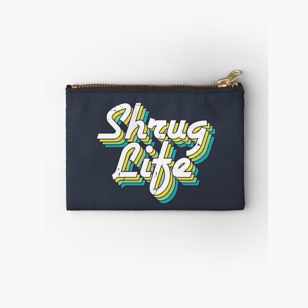 Item preview, Shrug Life - Retro (v1) designed and sold by BlueRockDesigns.