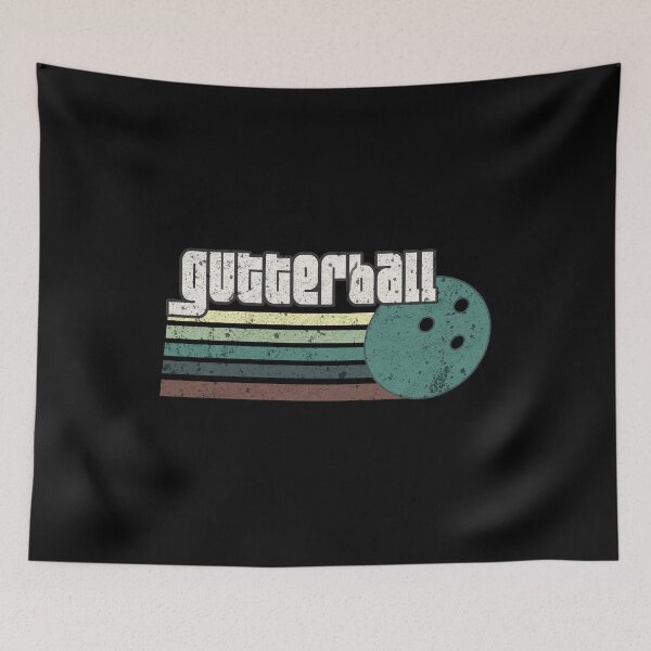 Item preview, Gutterball Funny Graphic Bowling Strikes League designed and sold by KNUXX Shop.