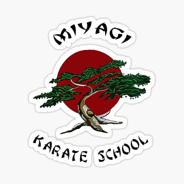 Miyagi Karate School Sticker