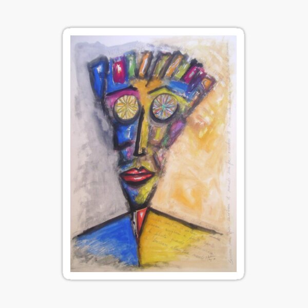 Lemon face Sticker