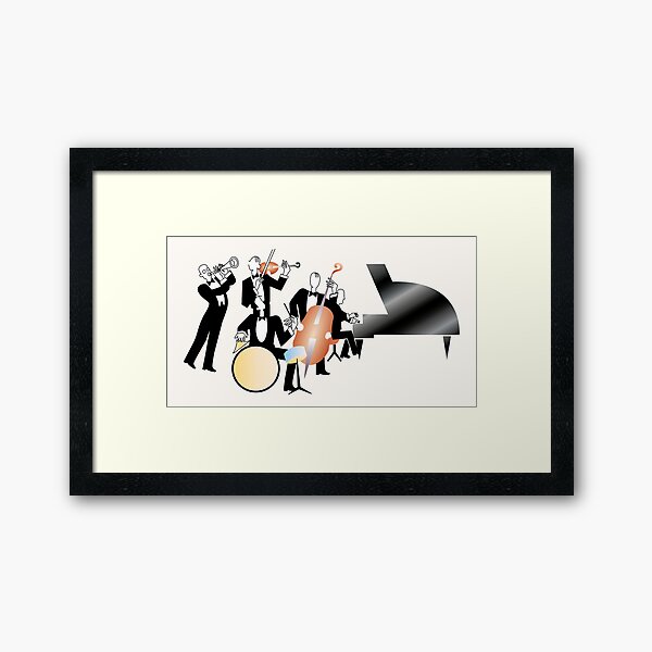 NDVH Jeeves and Wooster (without title) Framed Art Print