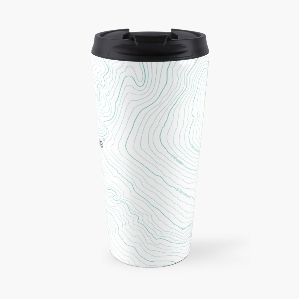 Psychology things - Maslow's HIERARCHY of NEEDS Travel Mug