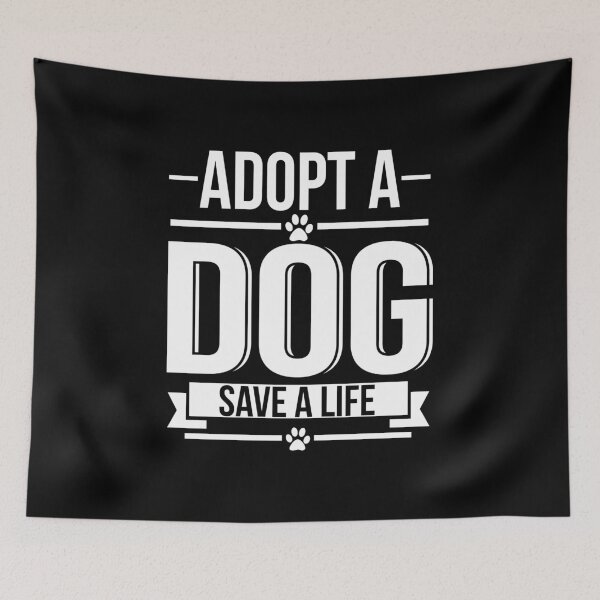 Item preview, Dog Lover Shirt Adopt A Dog Save A Life Gift Tee designed and sold by haselshirt.