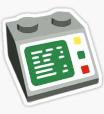 Spielzeug Brick Computerkonsole Sticker
